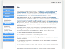 Tablet Screenshot of albert-vette.com